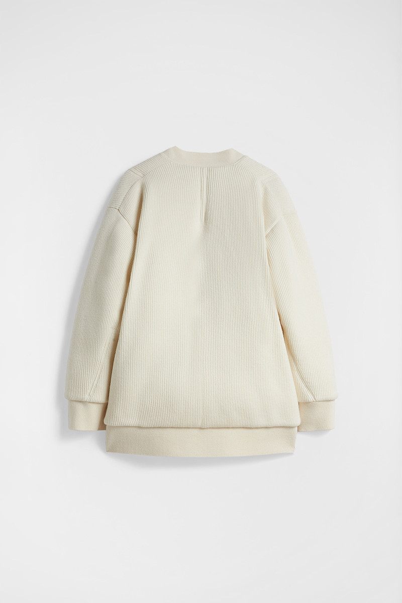 Padded Wool Cardigan 6