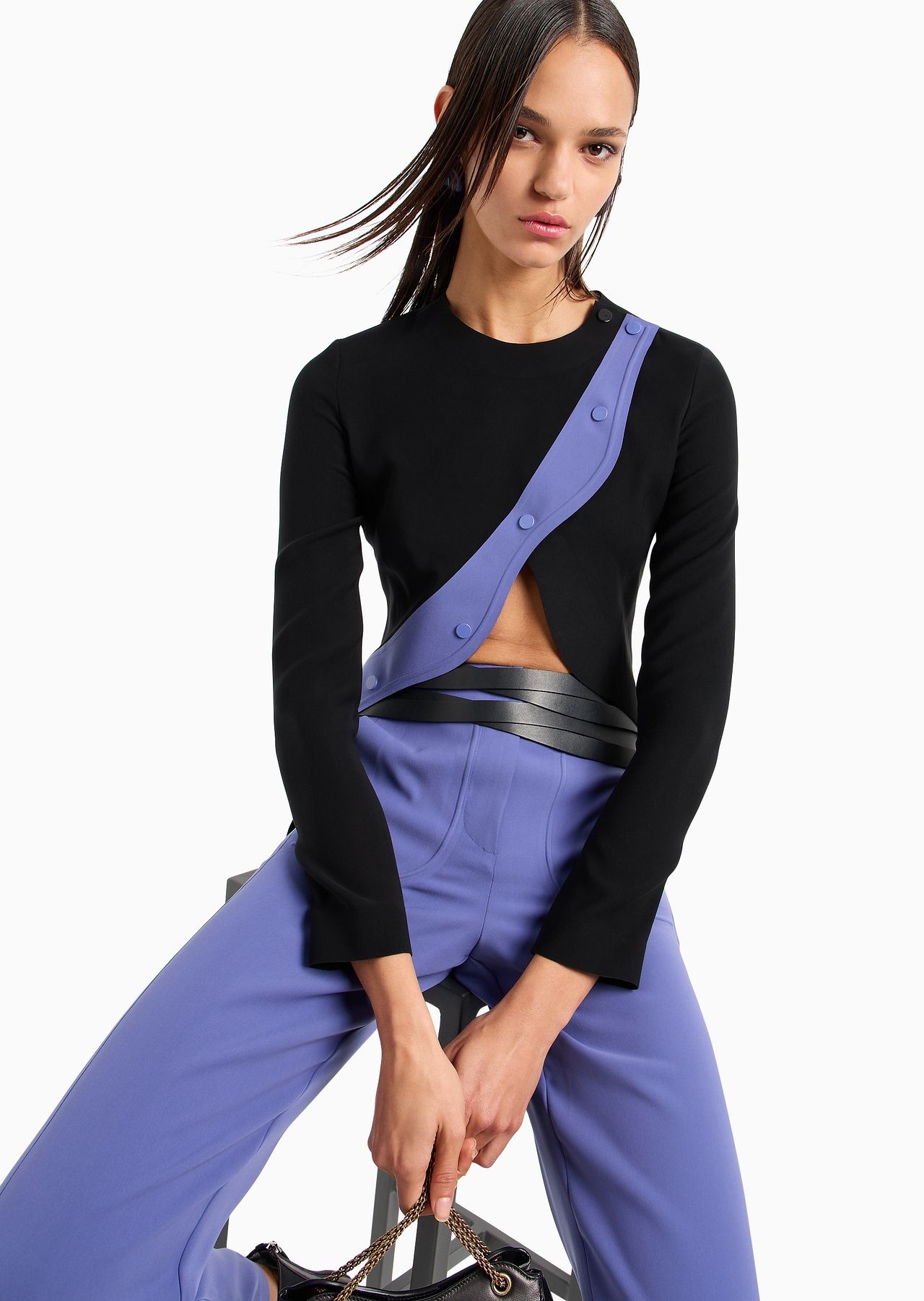 Technical-cady straight trousers - 5