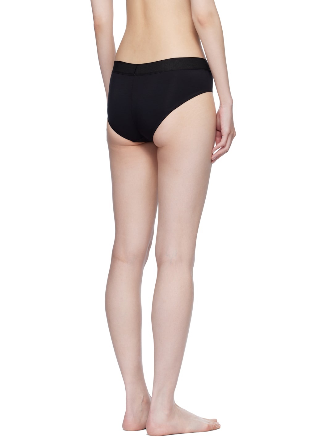 Black Modal Signature Boy Shorts - 3