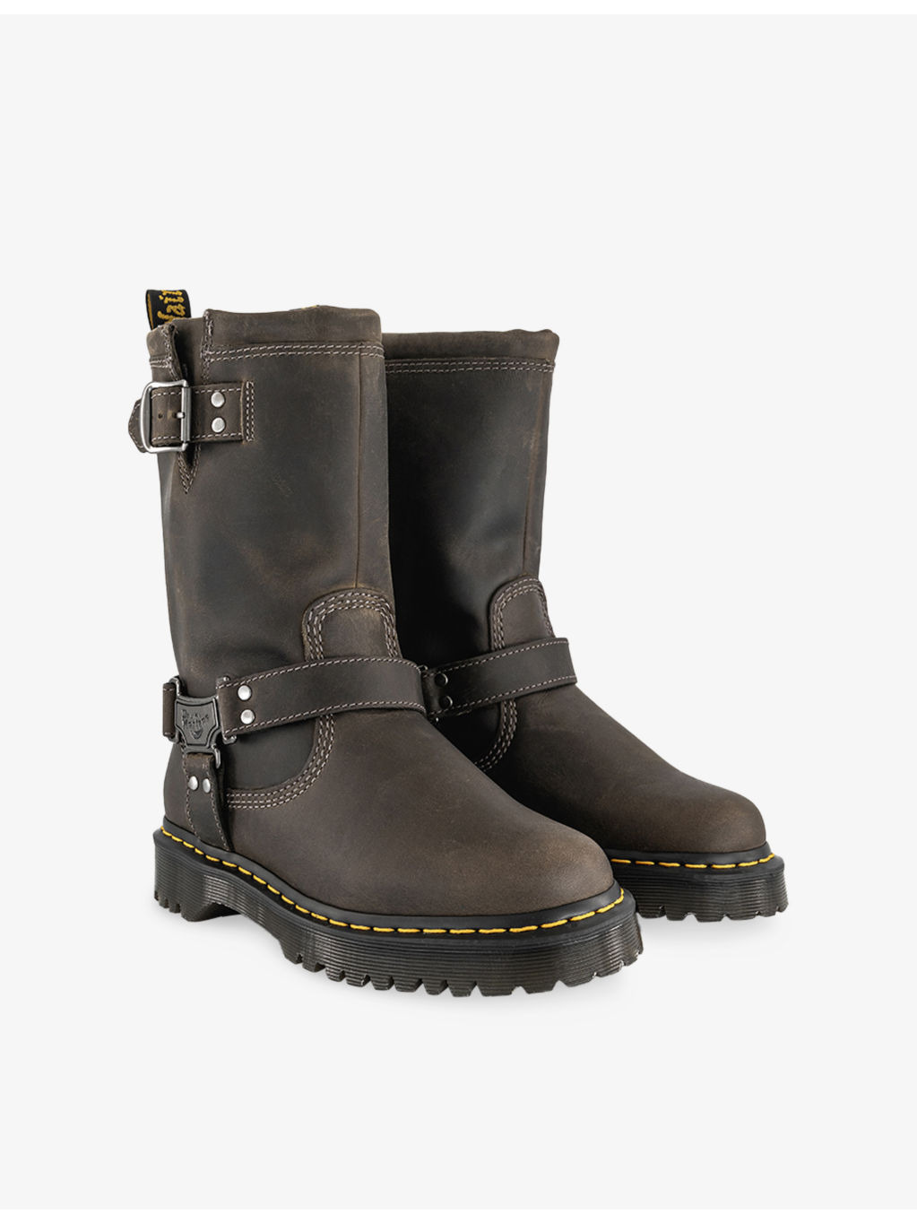 Anistone Suede Biker Boots - 2