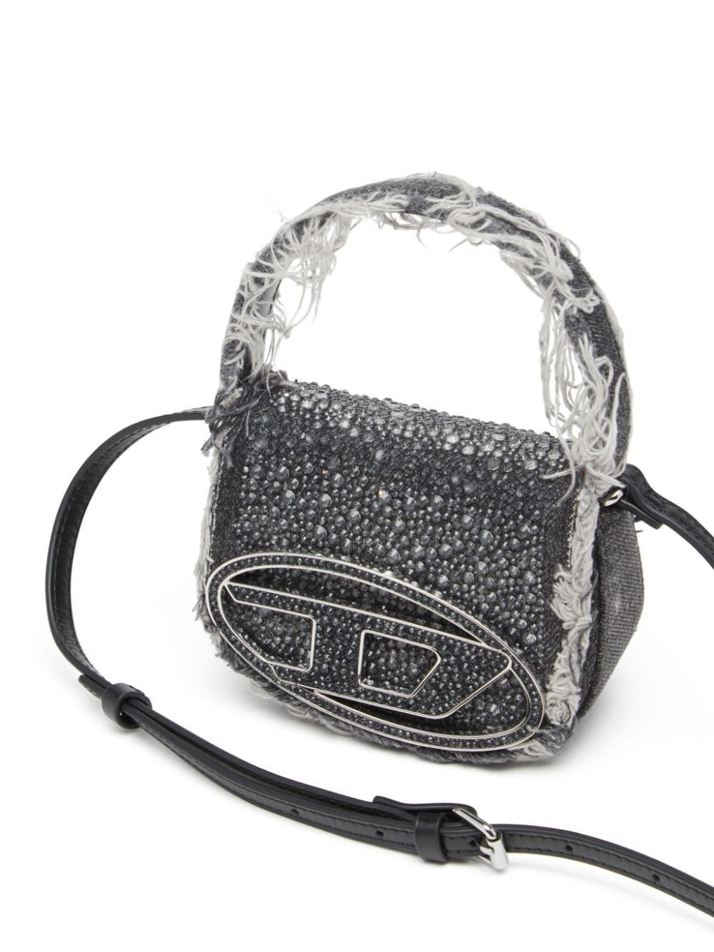 mini 1DR crystal-embellished shoulder bag - 6