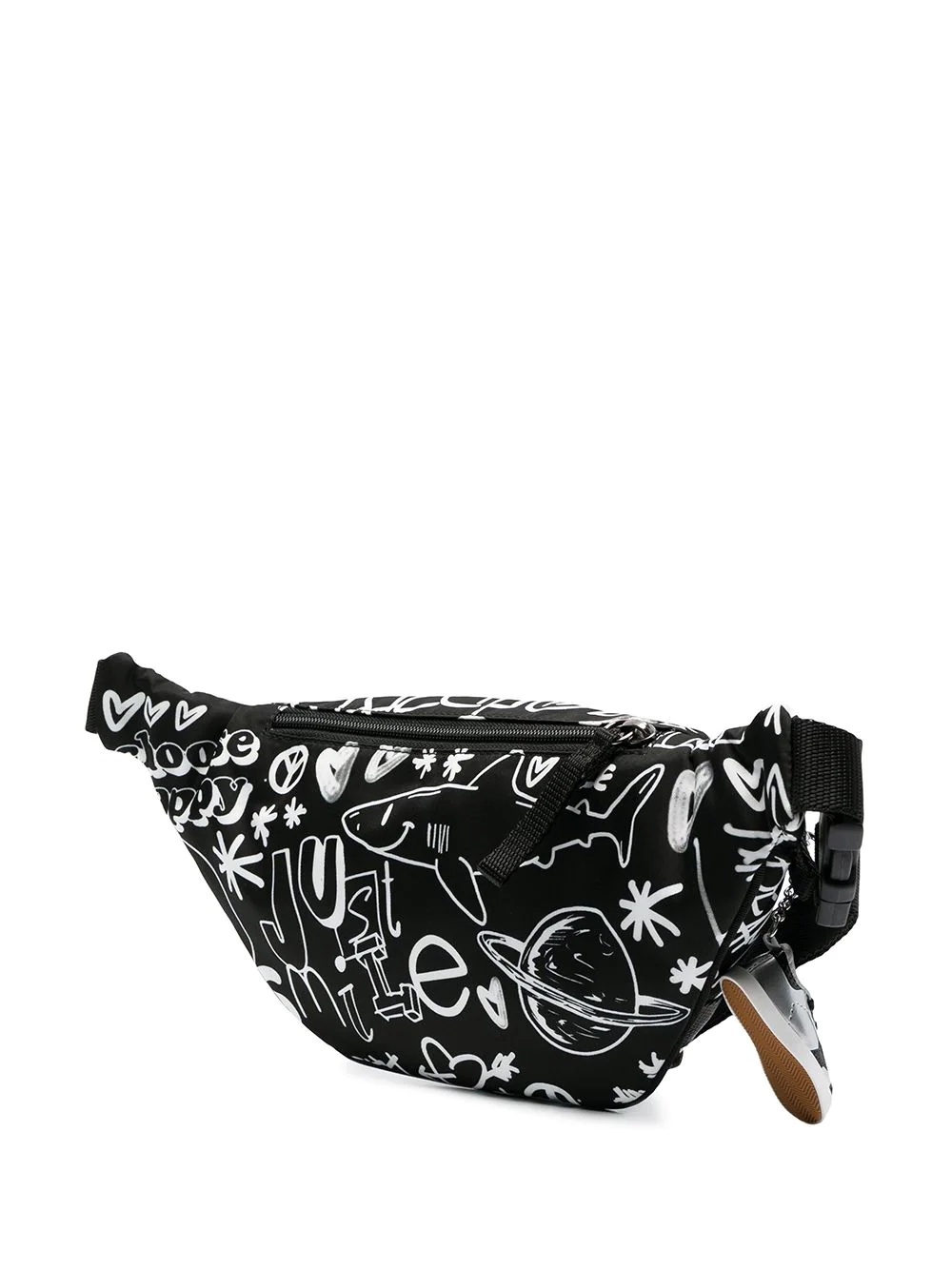 doodle-print belt bag - 3