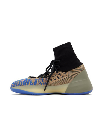 YEEZY Multicolor Basketball Knit Sneakers outlook