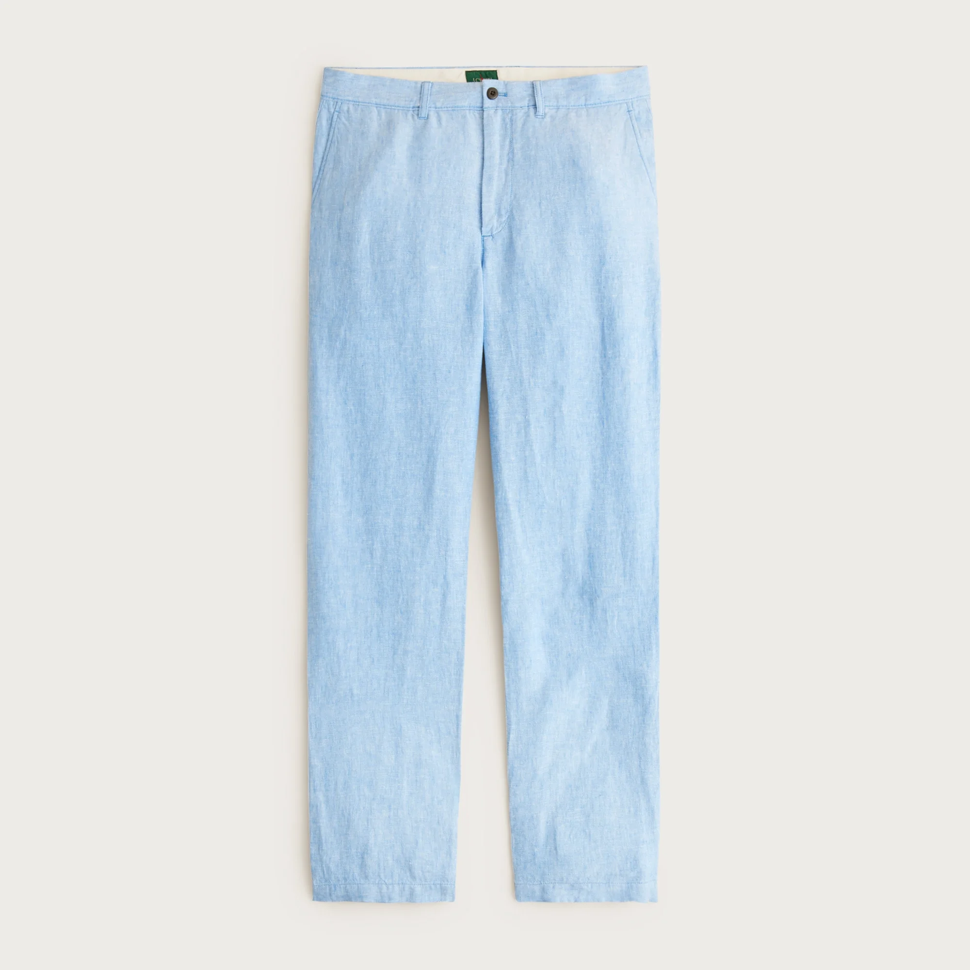 Classic-fit linen trouser - 1