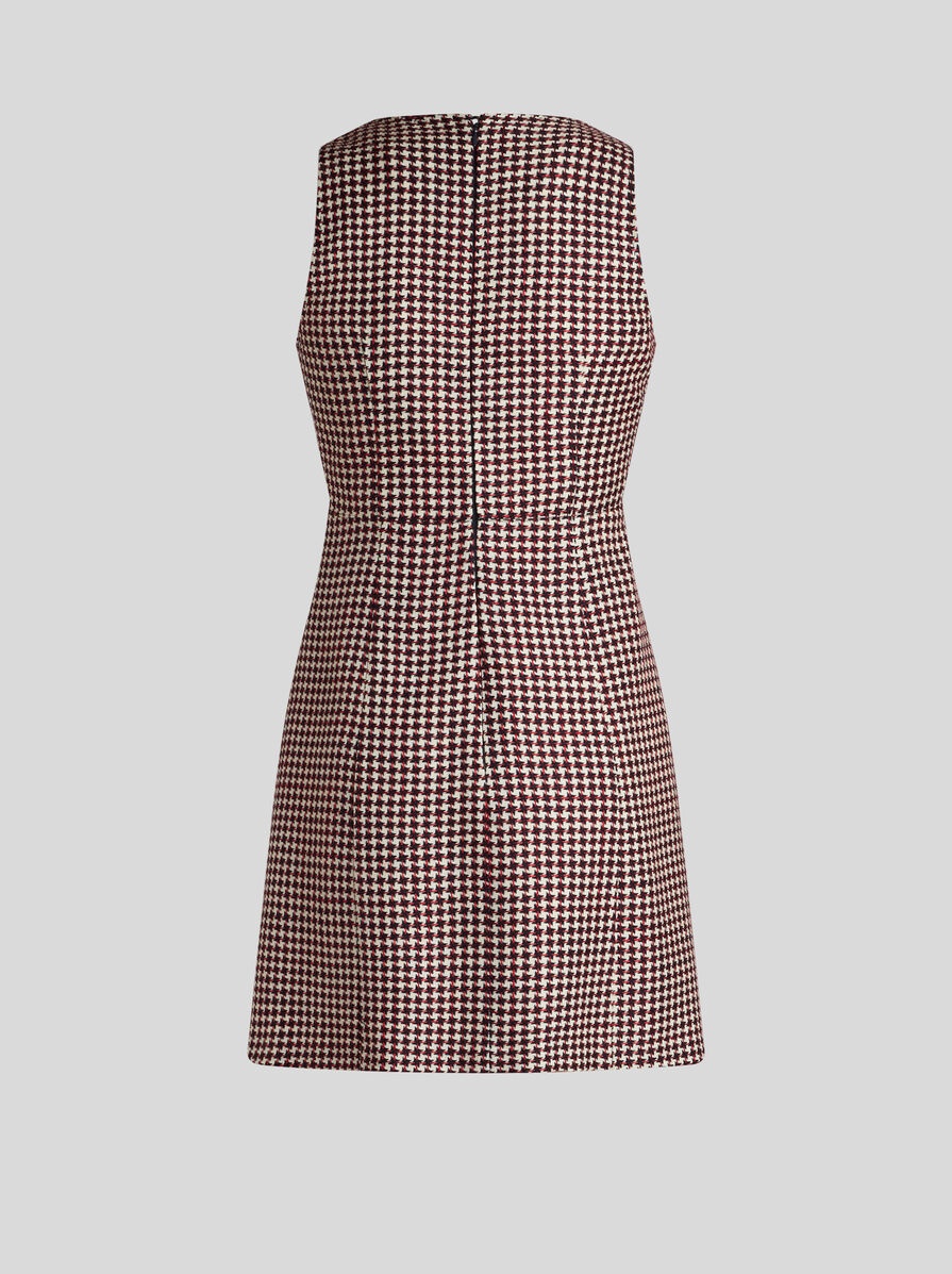 HOUNDSTOOTH DRESS - 5