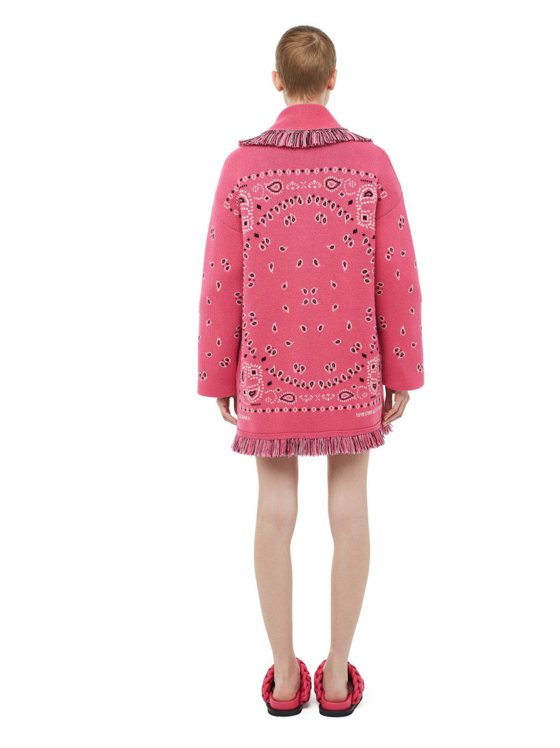 Bandana Jacquard Cardigan 8