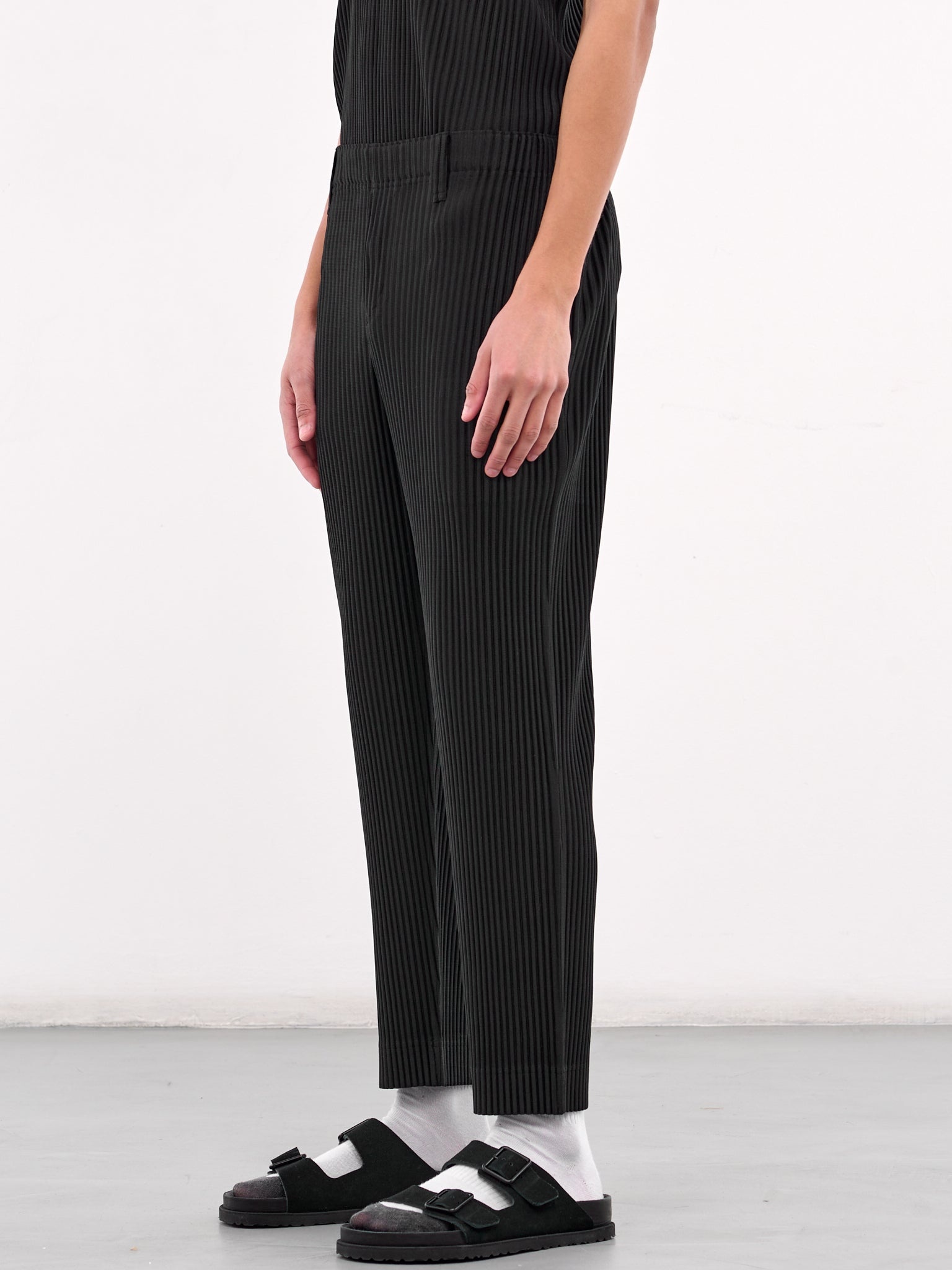 Basic Pleated Trousers - 2