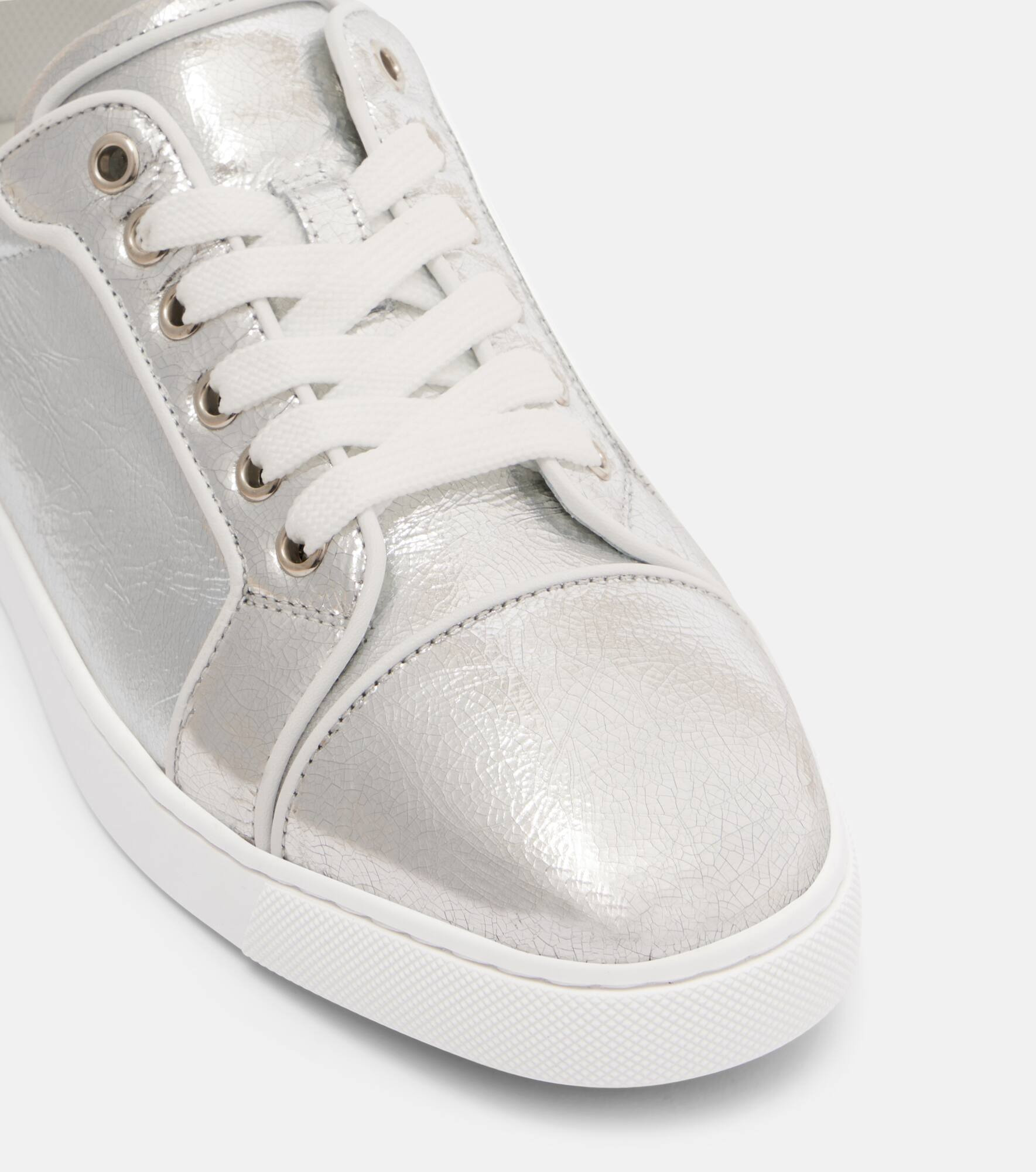 Louise Orlato metallic leather sneakers - 5