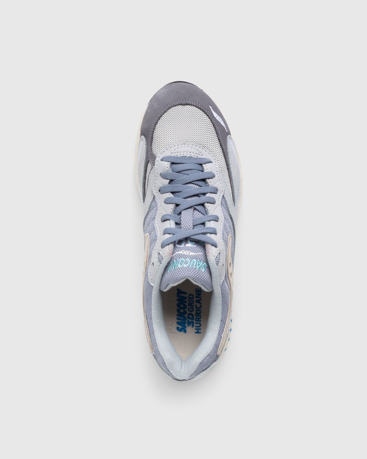 Saucony – 3D Grid Hurricane Grey/Cream - 5