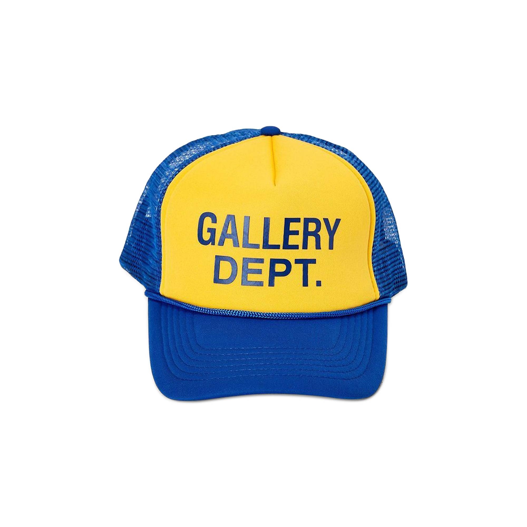 Gallery Dept. GD Logo Trucker 'Yellow/Navy' - 1