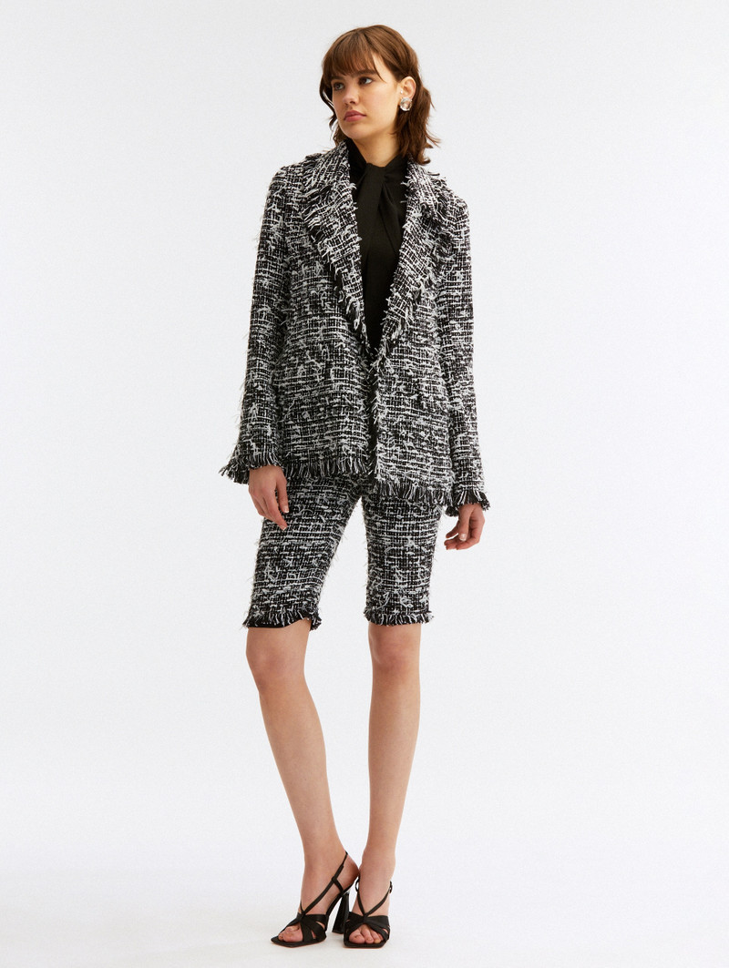 Oscar de la Renta EYELASH TWEED BLAZER outlook