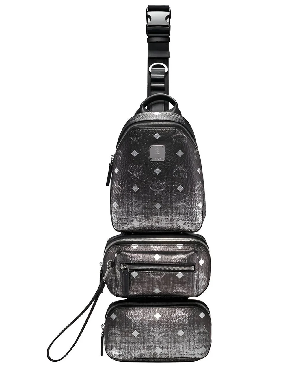 MCM Gradien Coated Canvas Crossbody - 1