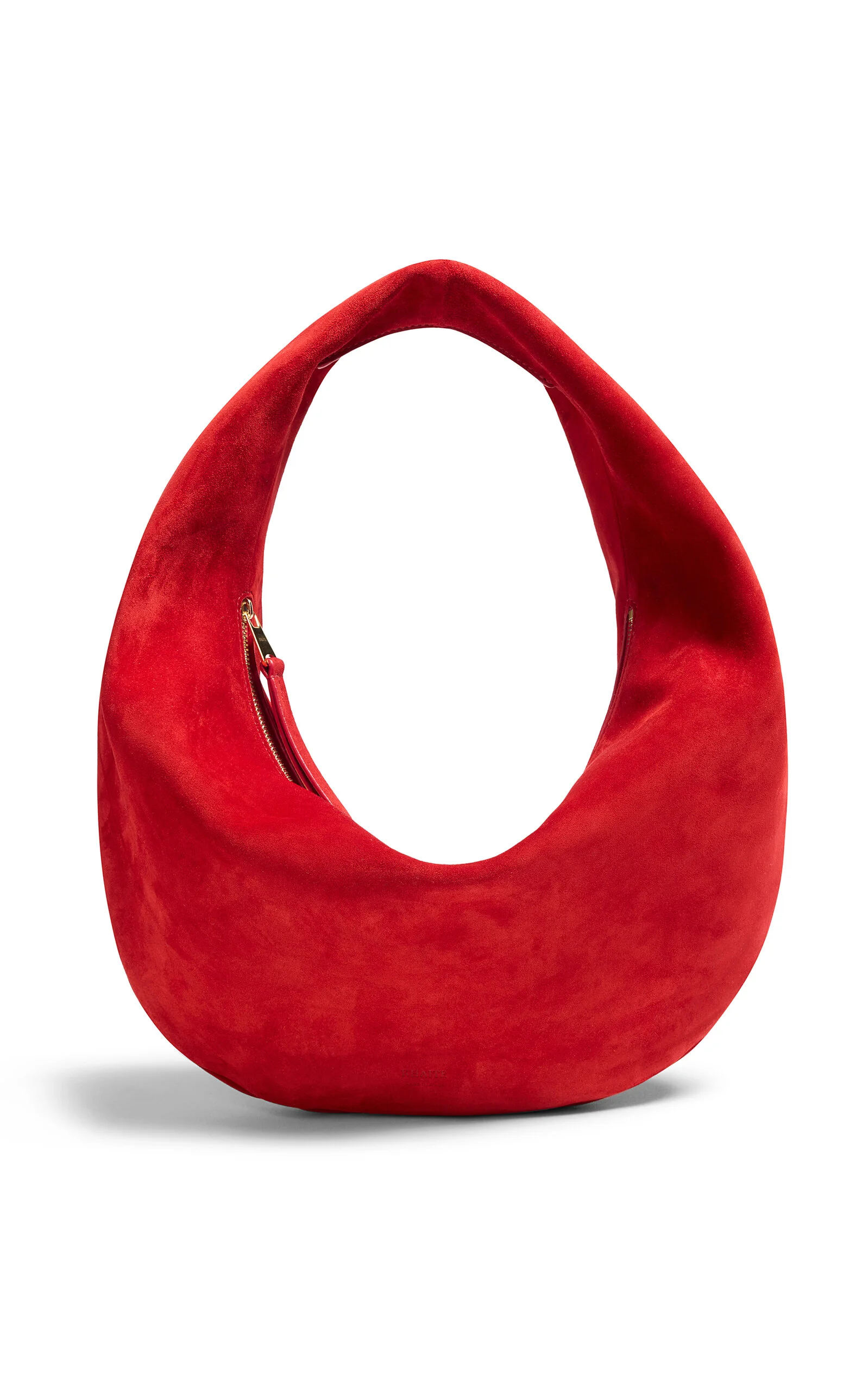 Olivia Medium Suede Hobo Bag red - 1