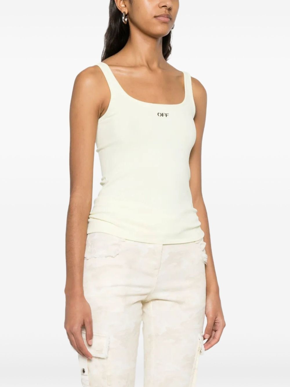 logo tank top - 3