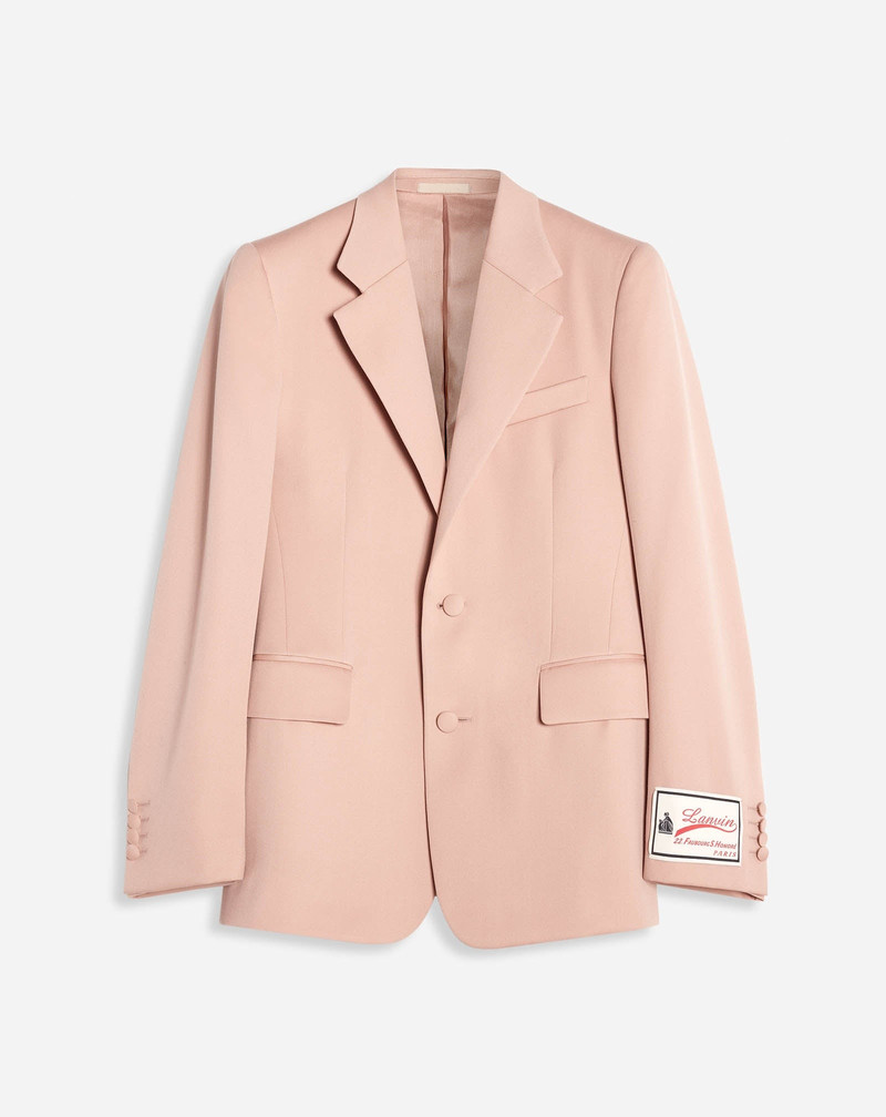 SINGLE-BREASTED JACKET WITH SQUARE SHOULDERS 1