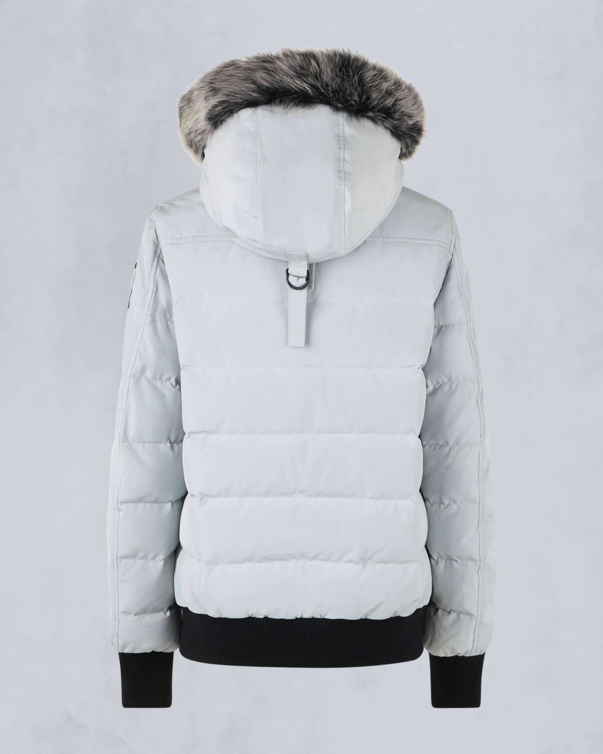 ONYX LADRIERE SHEARLING BOMBER JACKET - 6