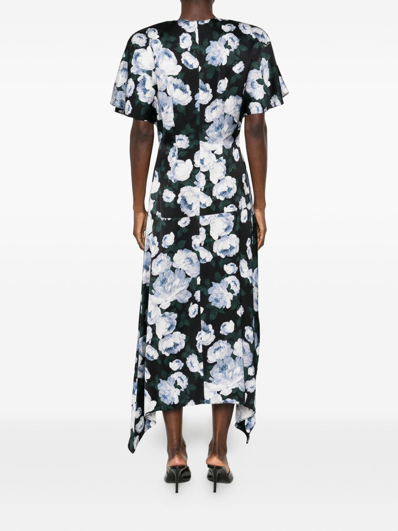 Envers V-neck floral midi dress 4