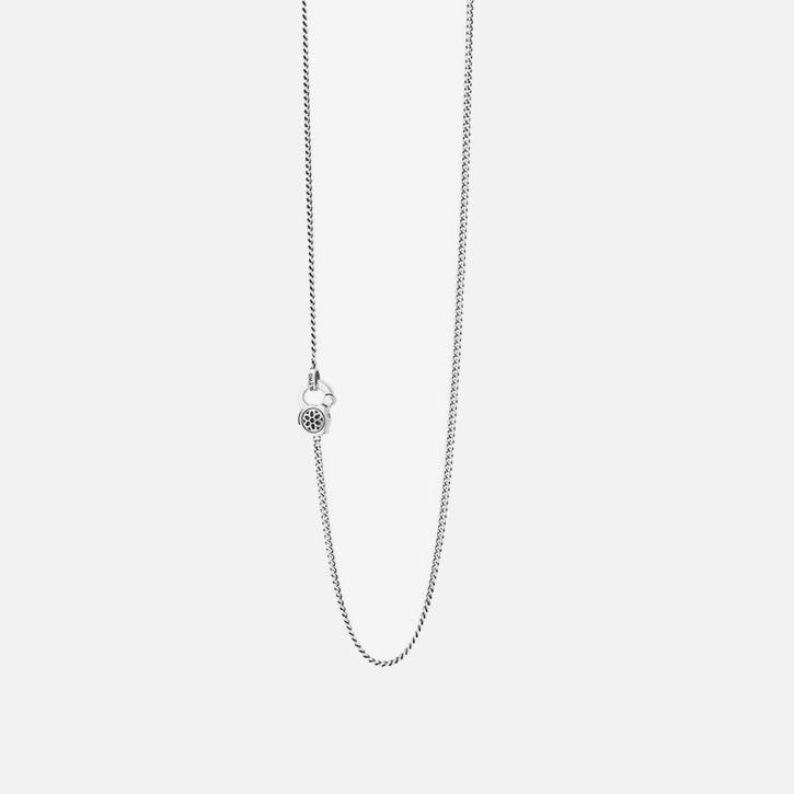 CS-CURB124 GOOD ART HLYWD Curb Chain Link Size AAAA at 24" - Sterling Silver - 3
