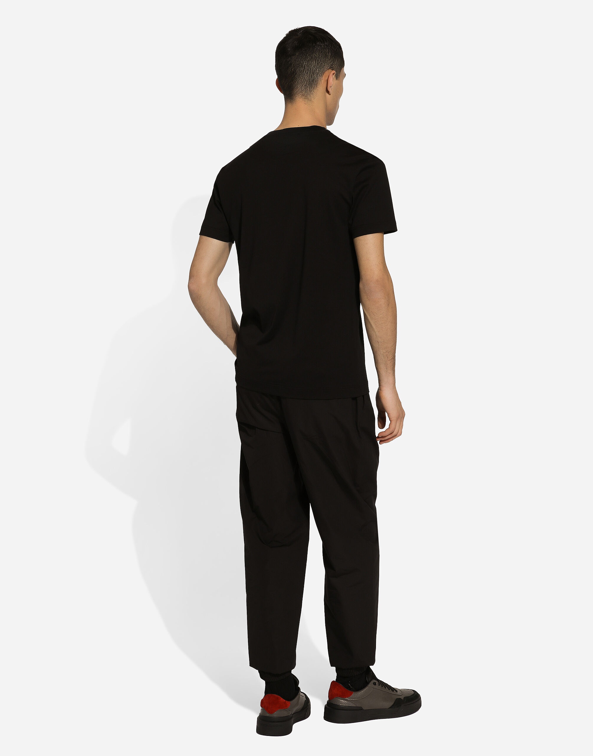 Cotton T-shirt with logo - 3