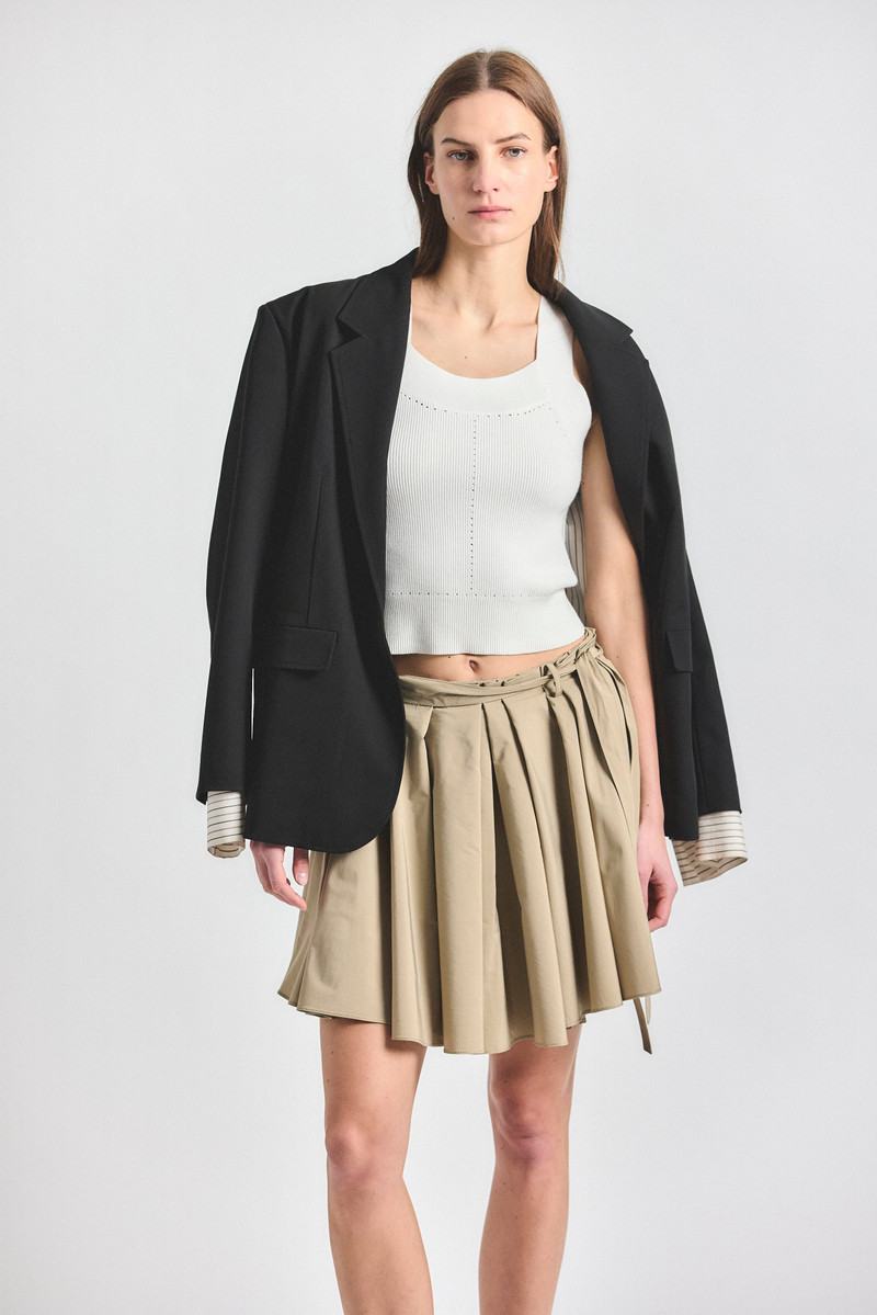 JOSHUA PLEATED MINI SKIRT 6