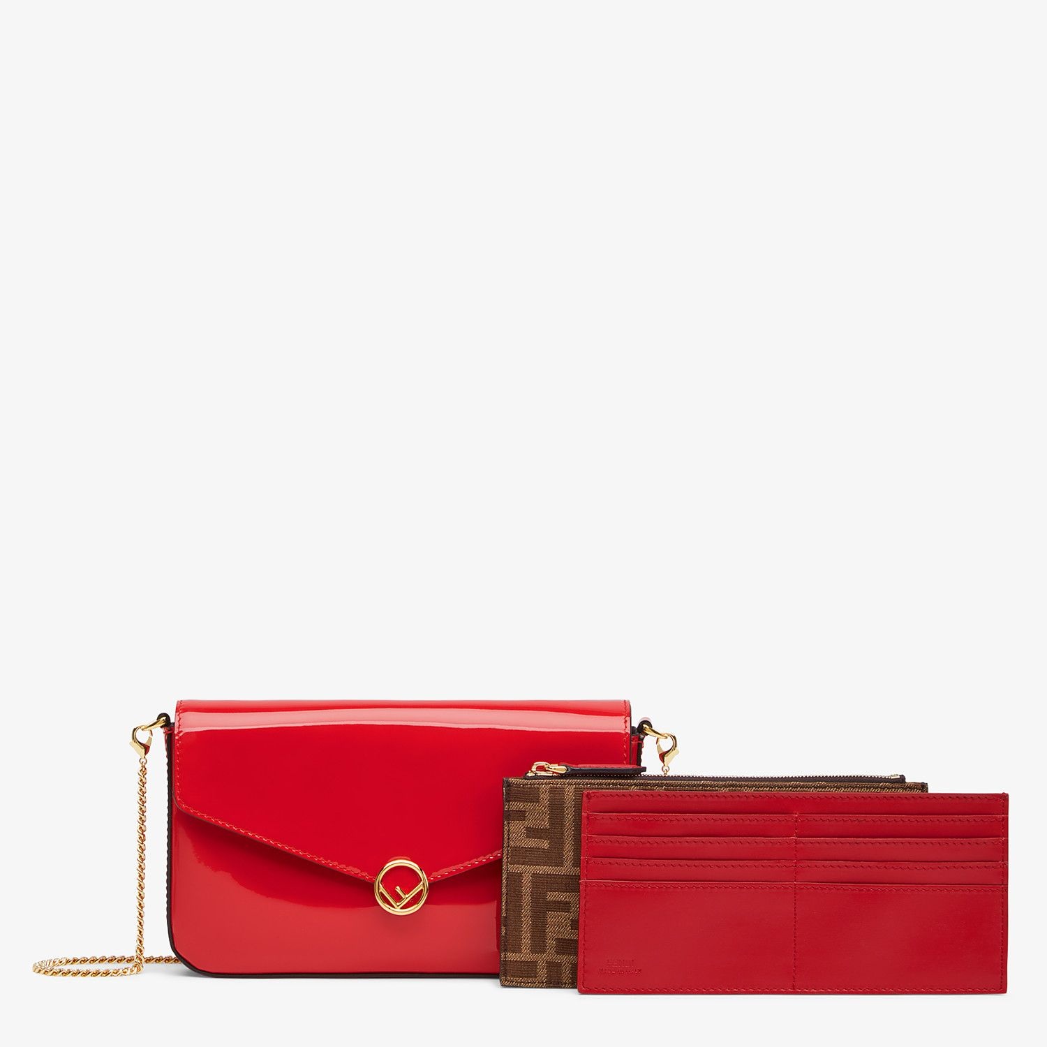 Mini bag in red patent leather - 2