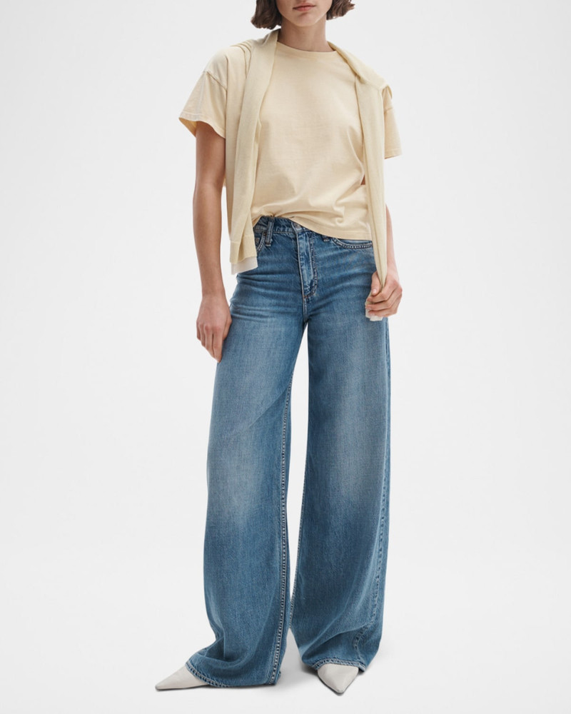 rag & bone Boxy Washed Cotton Tee outlook