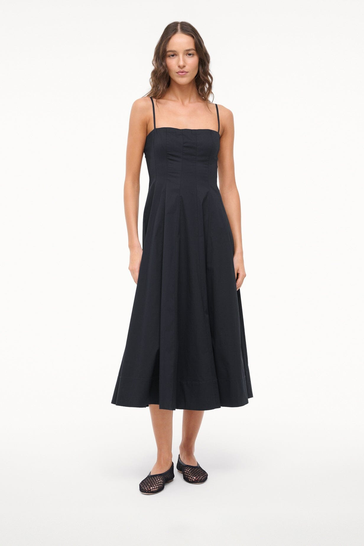 STAUD ALBA BALLET BLACK NETTING - 2