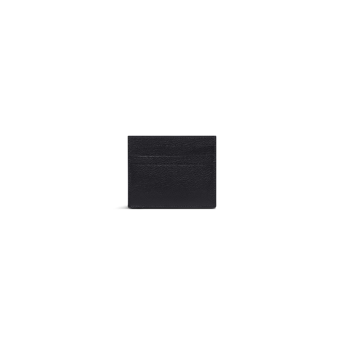 Men's Cash Card Holder With Split in Black - 2