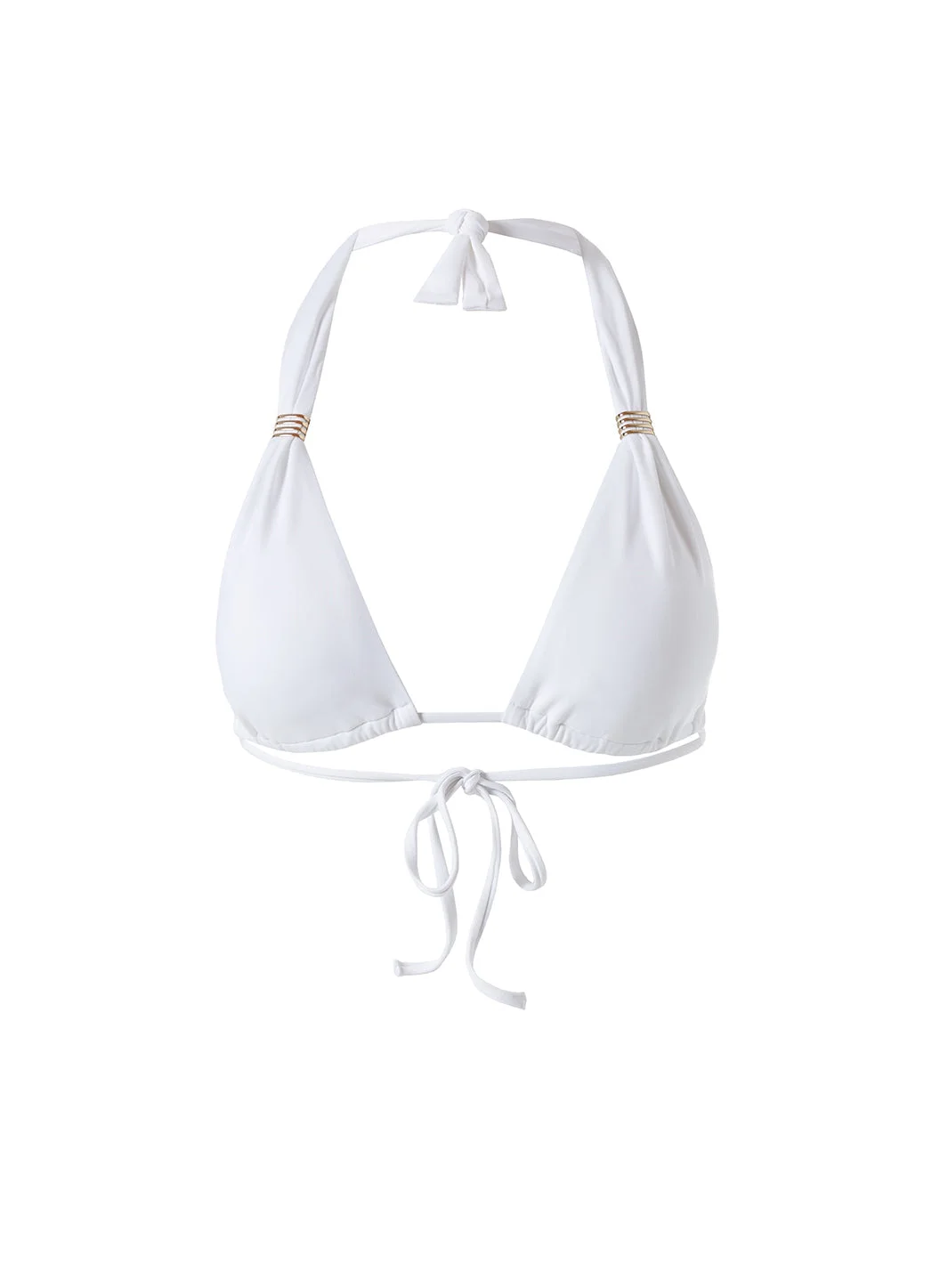 GRENADA WHITE BIKINI TOP - 1