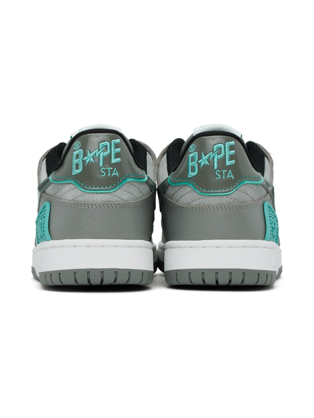 Gray & Blue Sk8 Sta #2 Sneakers - 2