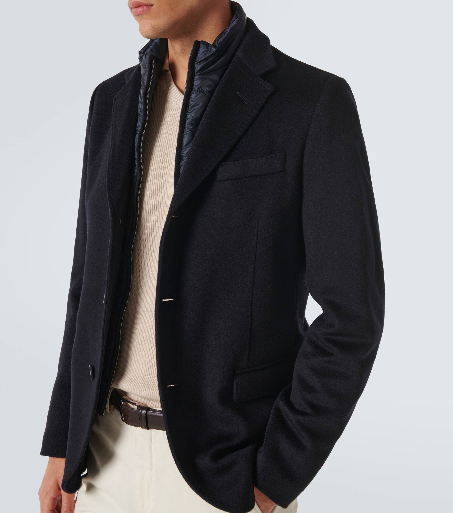 Cashmere blazer - 5