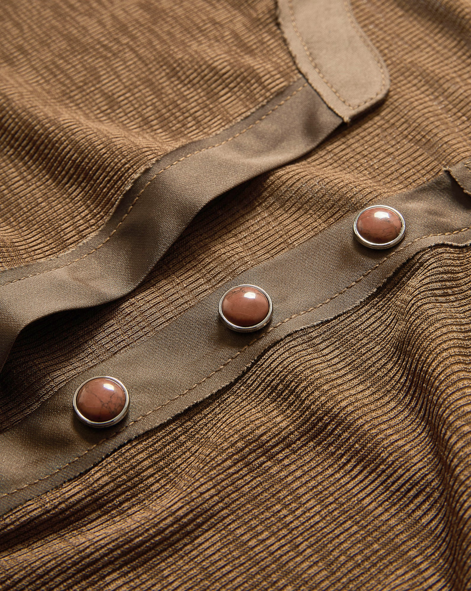 DREXLER RIBBED HENLEY TOP - 4
