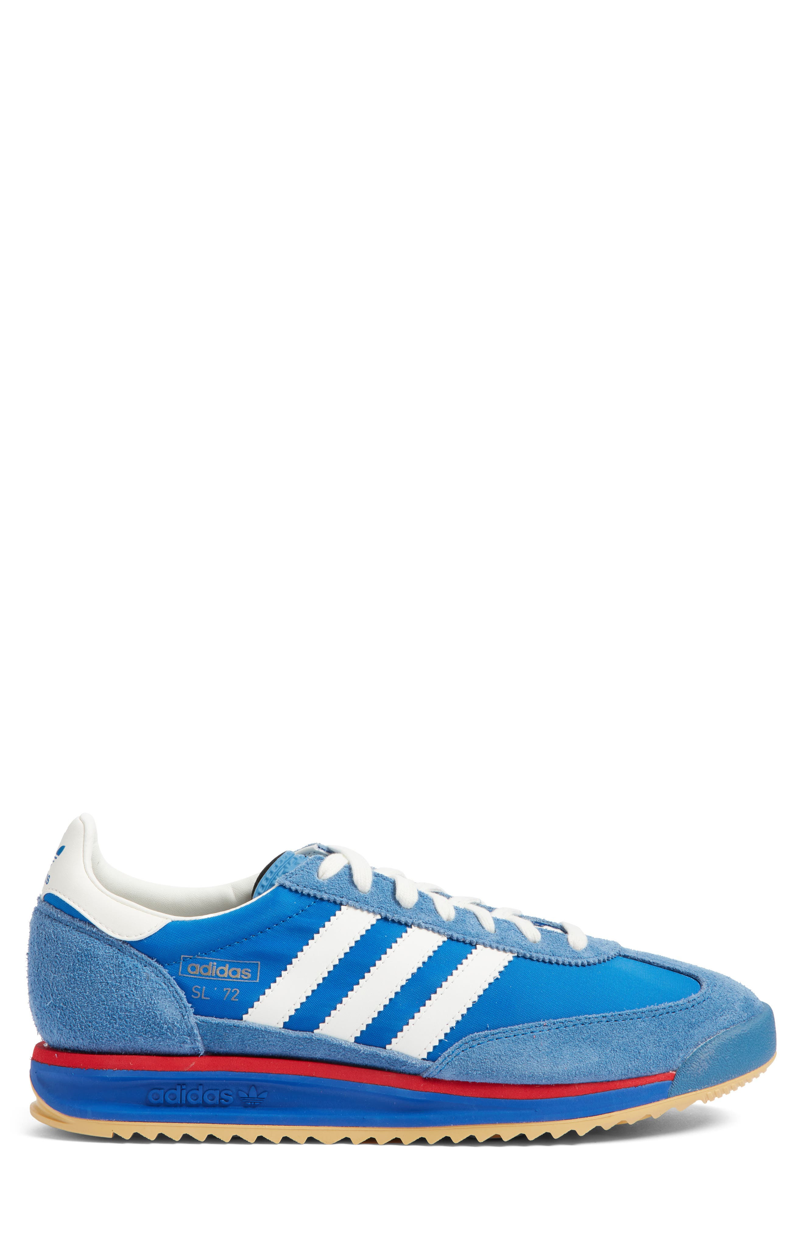 adidas Gender Inclusive SL 72 RS Sneaker in Blue/white/better Scarlet at Nordstrom - 7