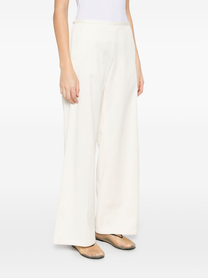 twill straight-leg trousers 3