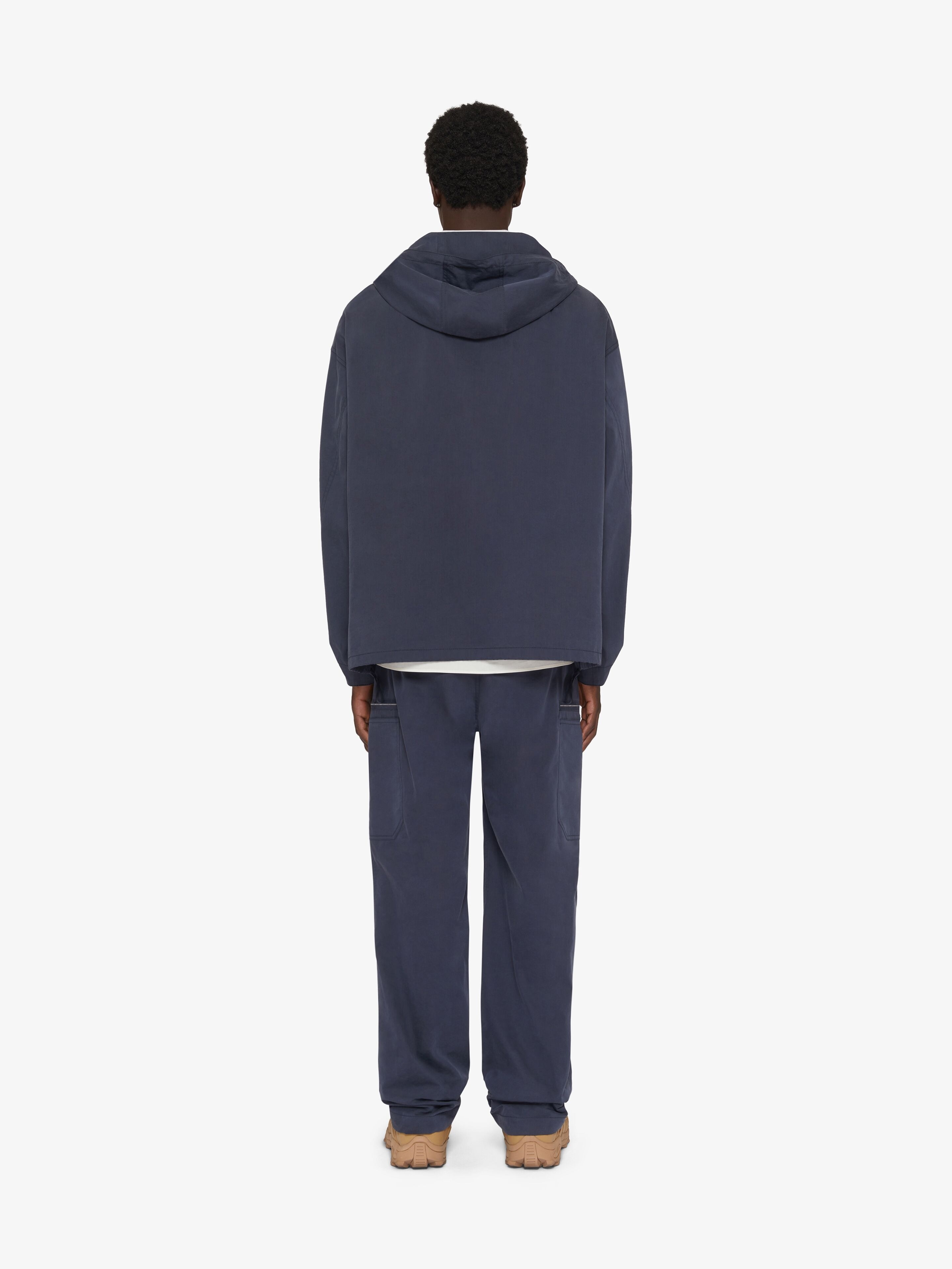 PARKA IN OZONE WASHED COTTON - 4