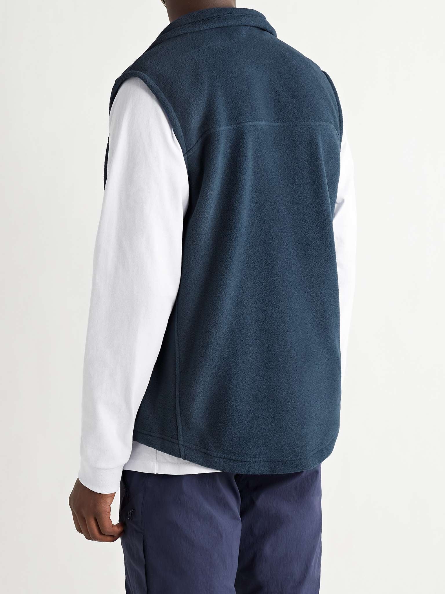 Classic Logo-Appliquéd Synchilla Recycled Fleece Vest - 3