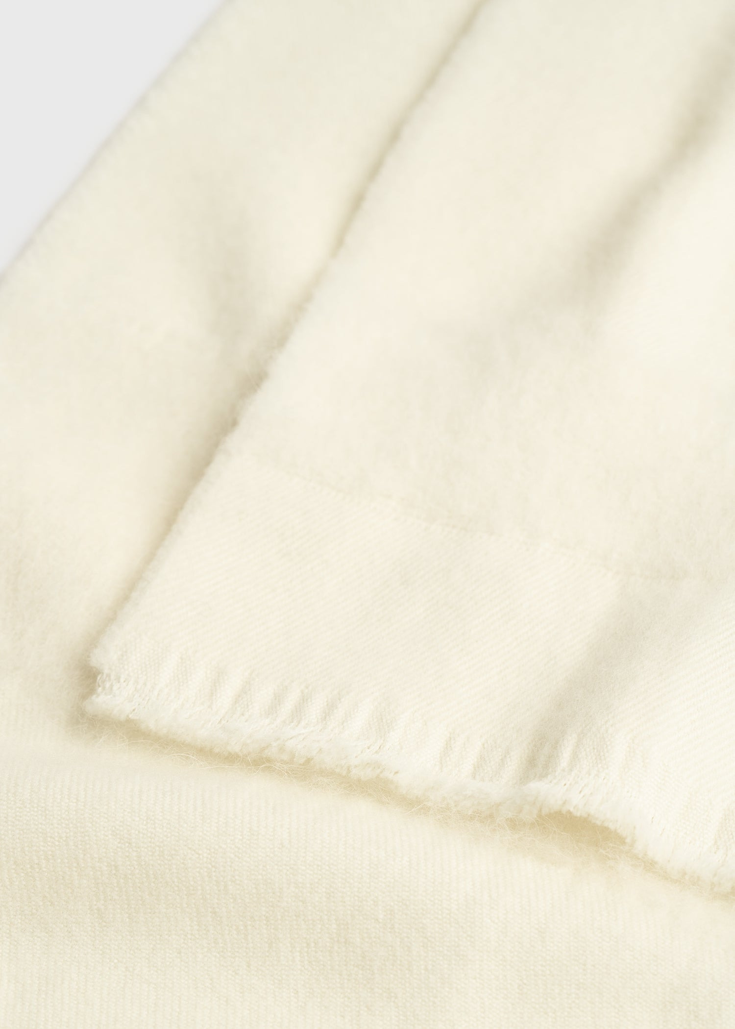 Monogram twill scarf off-white - 5