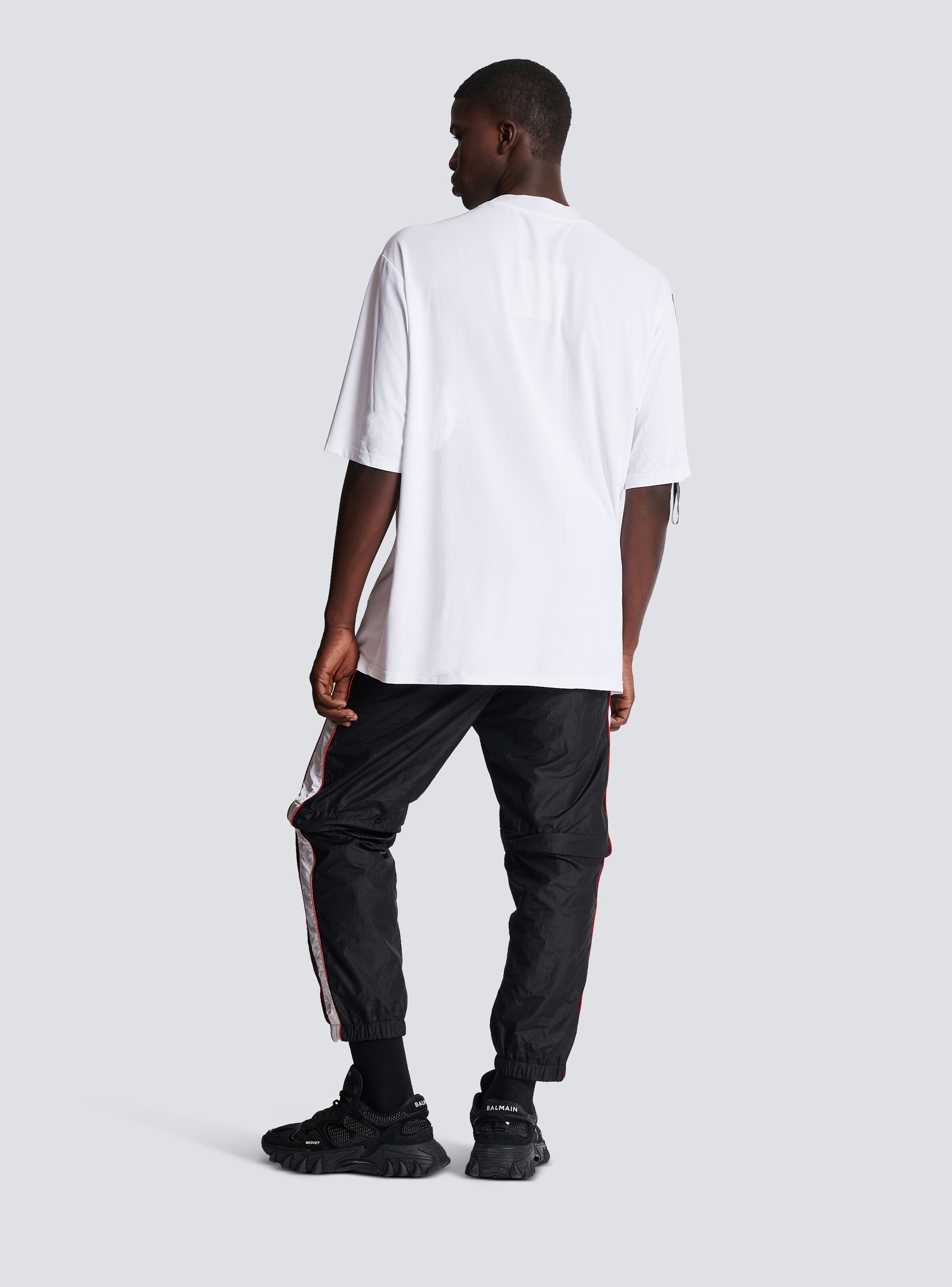 Balmain x Puma - Oversized T-shirt with pocket - 4