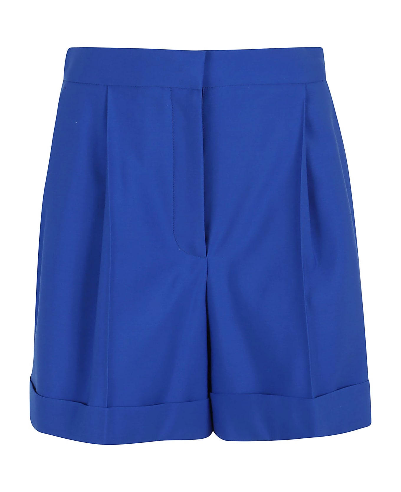 Tailored Pleated Shorts - 1