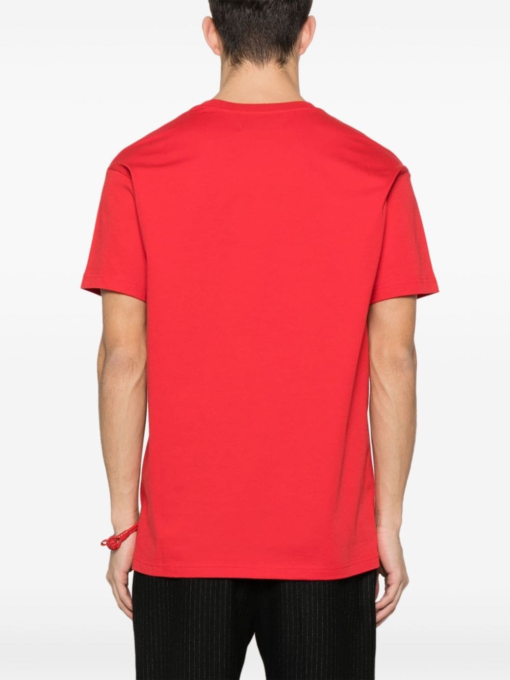 Orb-logo-print cotton T-shirt - 4