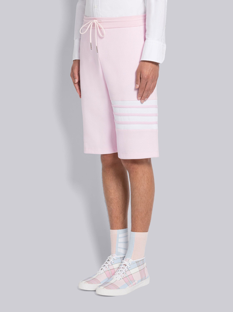 Thom Browne WAFFLE 4-BAR SWEATSHORTS outlook