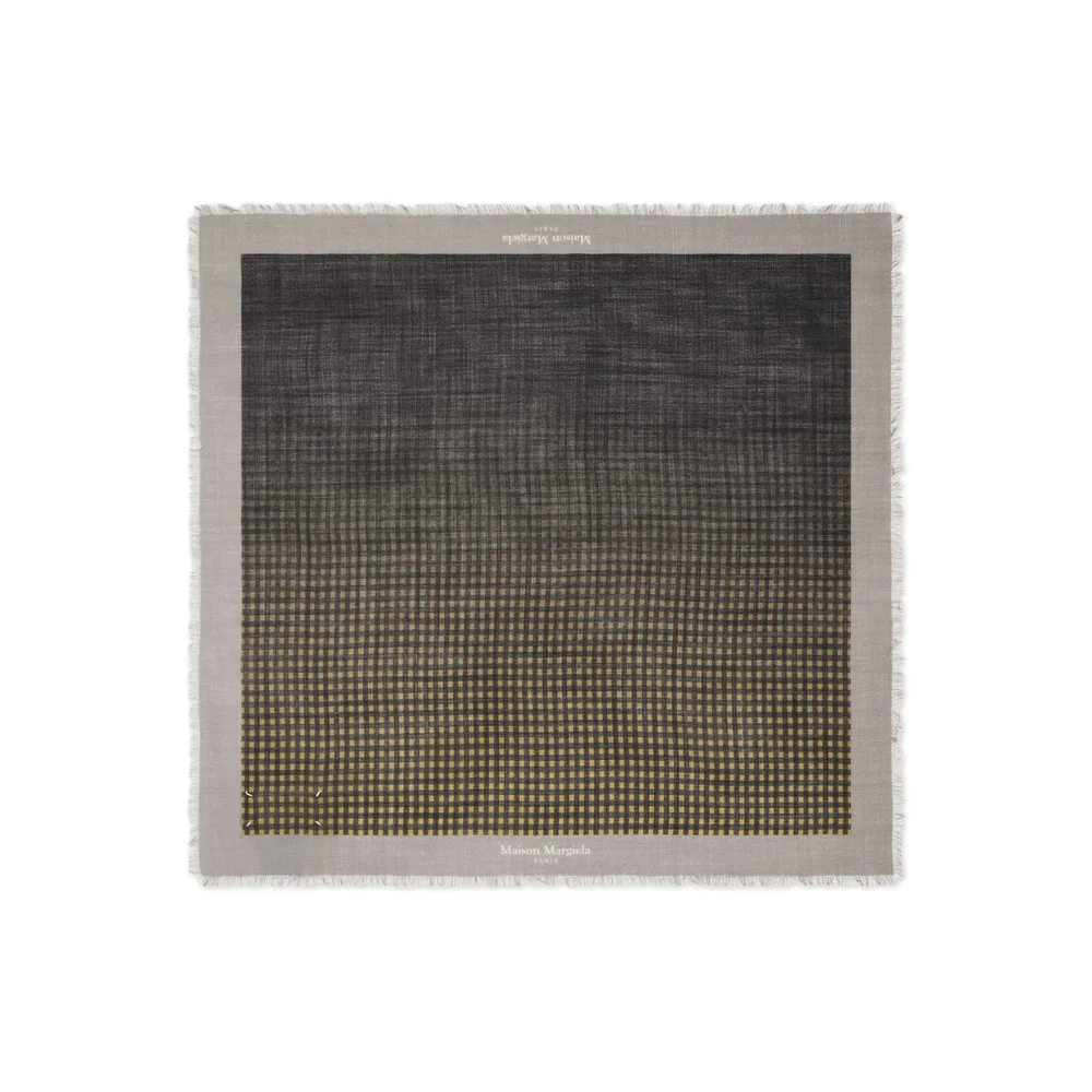 Scarves Gray, Black - 1