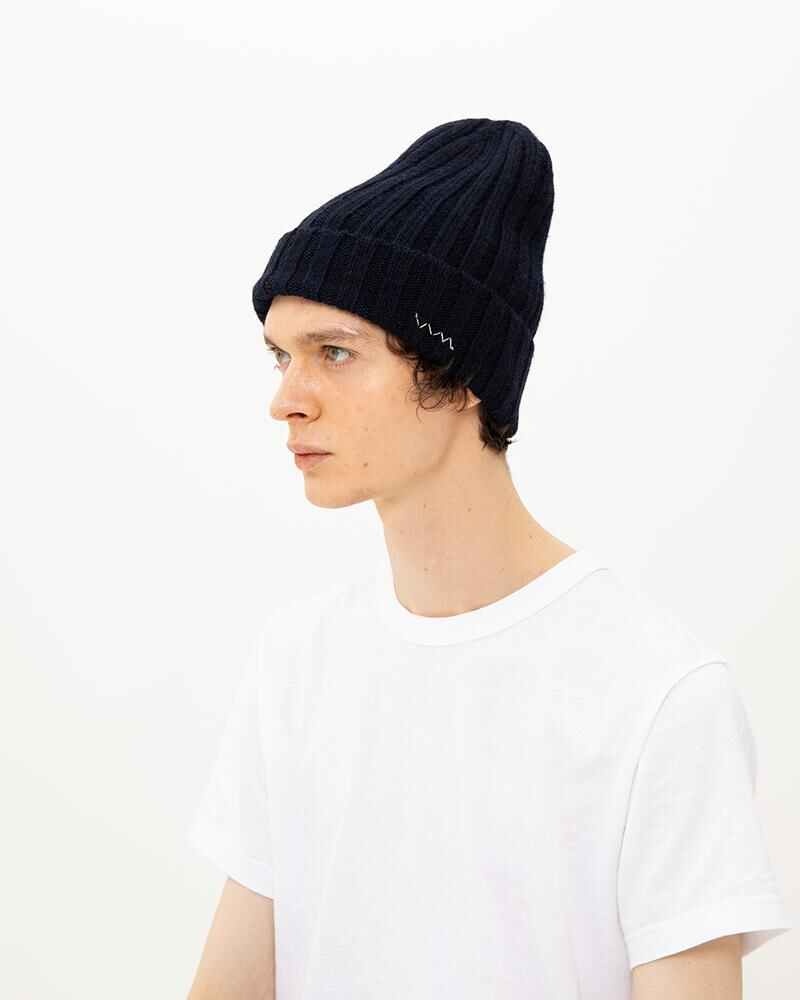 KNIT CAP NAVY - 3