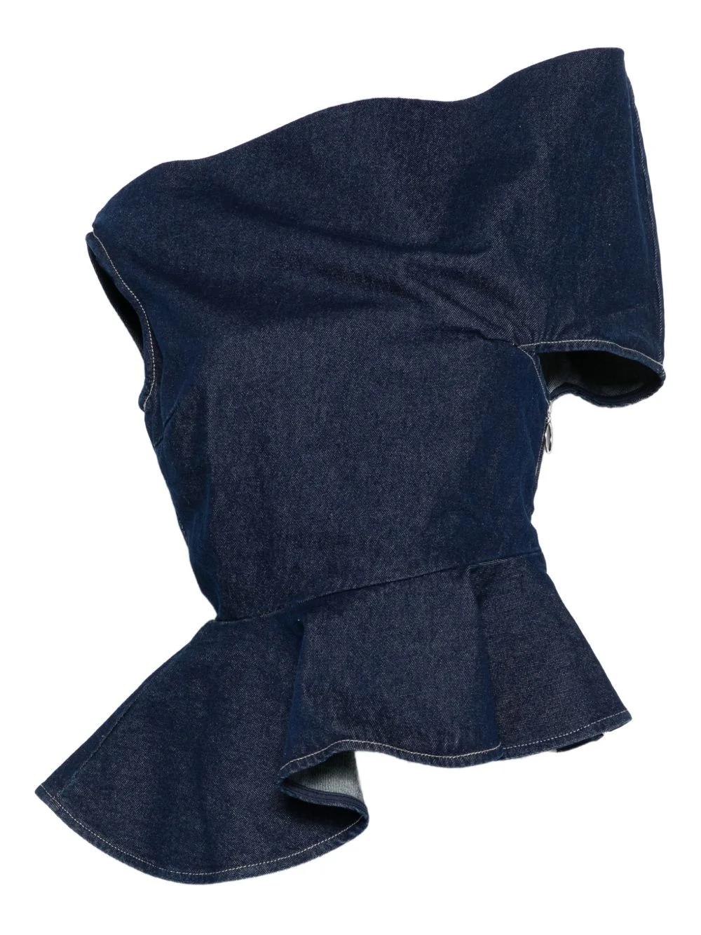 asymmetric ruffled top - 1