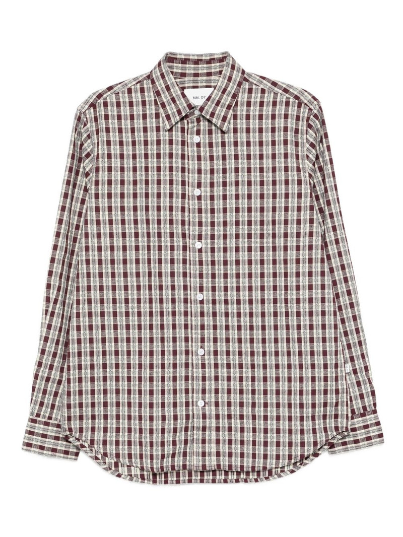 Colby checked cotton shirt 1