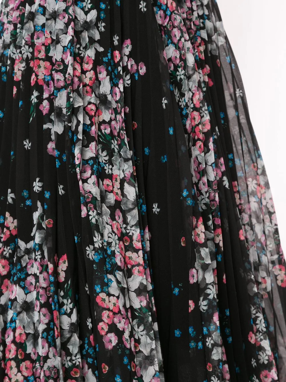 floral-print pleated skirt  - 5