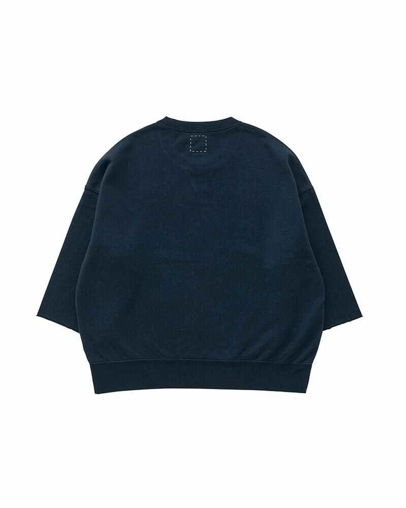 AMPLUS SB SWEAT 3/4 (C/SI) NAVY - 2