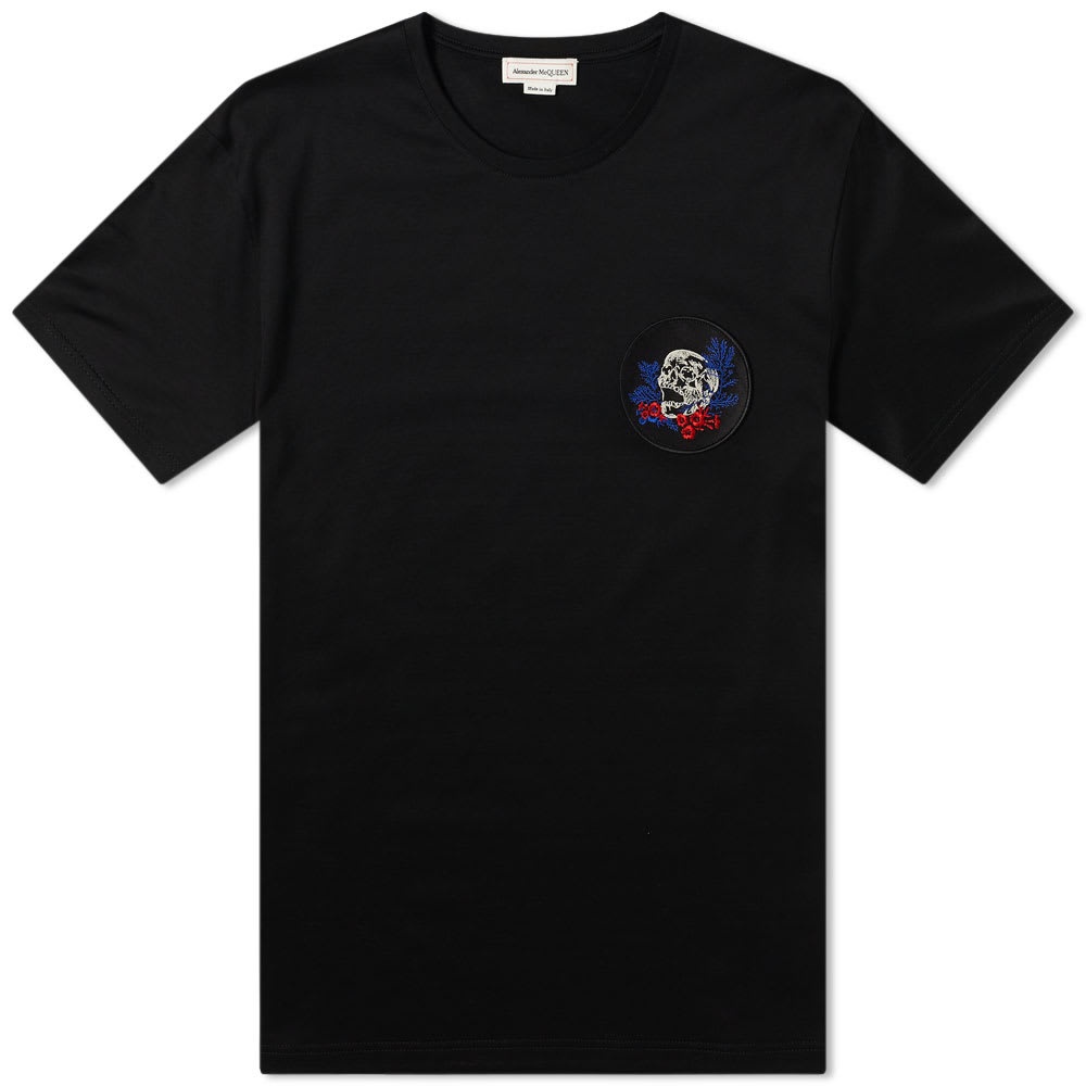 Alexander McQueen Skull Badge Tee - 1