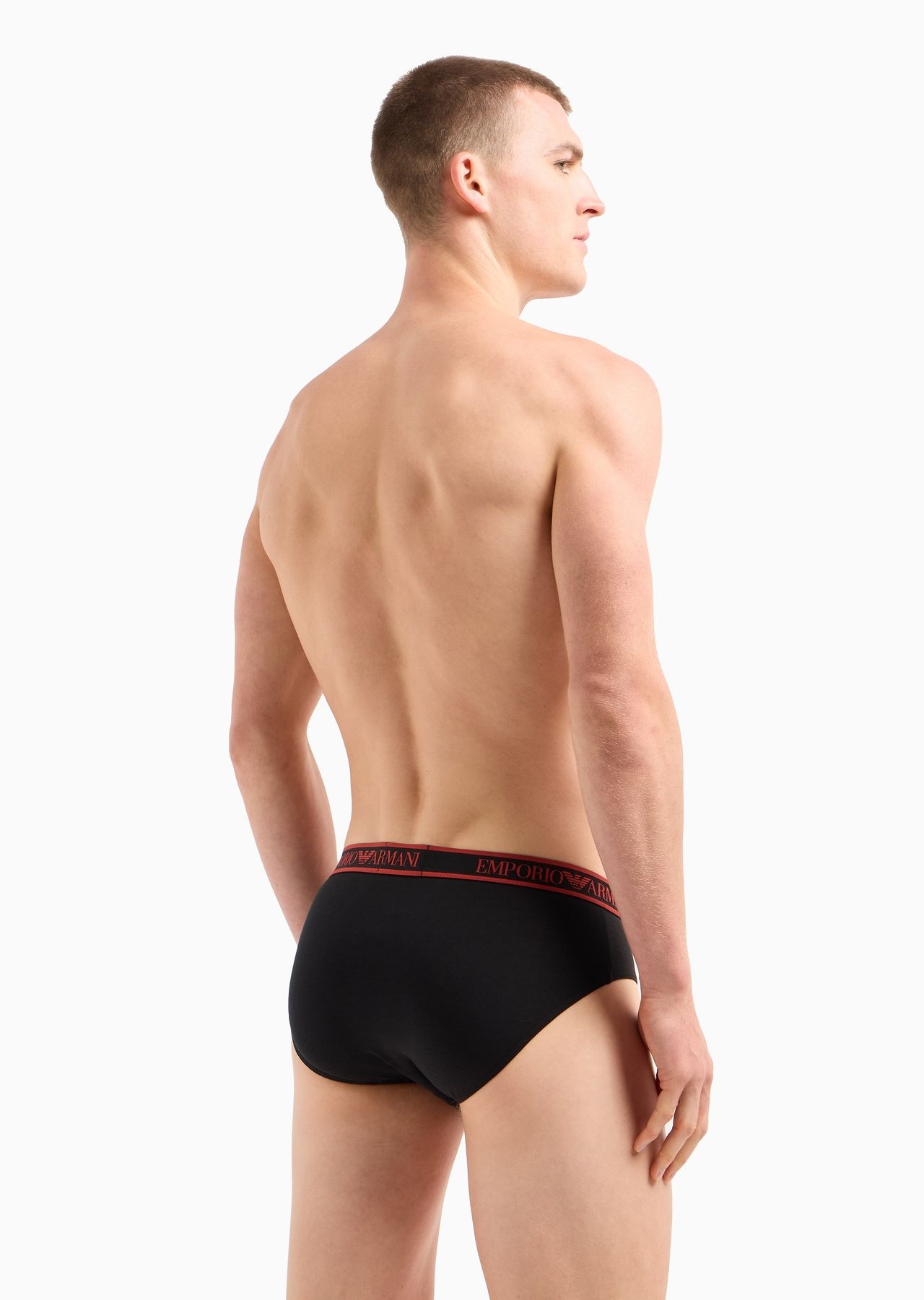 Three-pack of briefs with Core logo waistband - 3