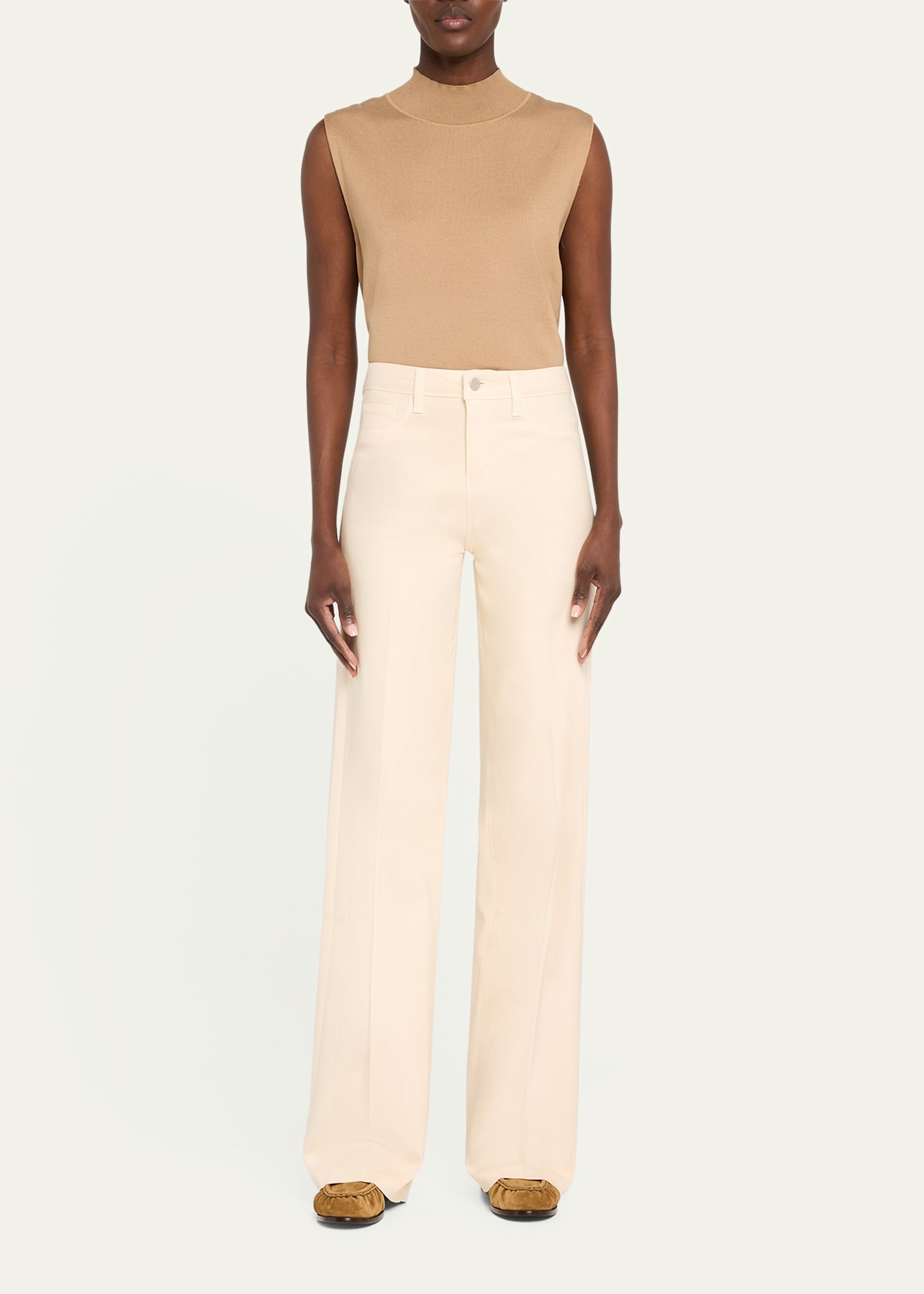 Clayton Coated Wide-Leg Jeans - 2